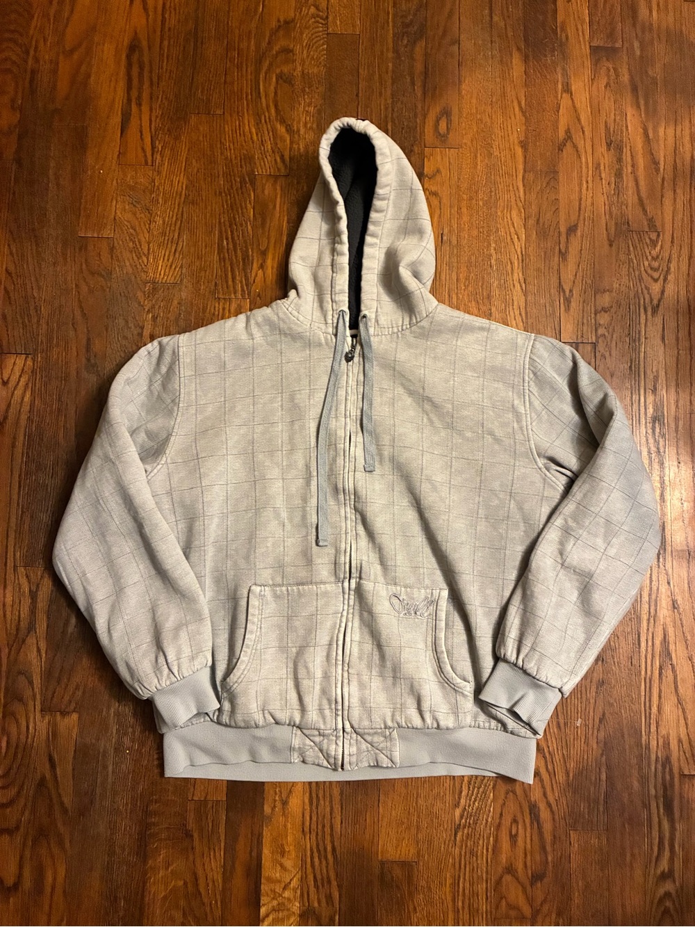 Vintage O’Neill lined zip hoodie size large